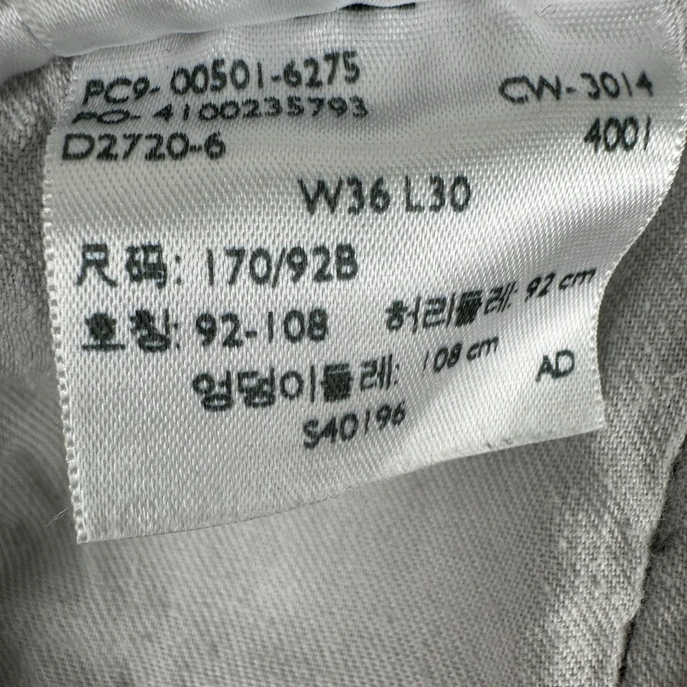 Levis‎ Jeans Mens 36x30 Gray 501 XX Original Fit Button Fly Straight Leg Denim